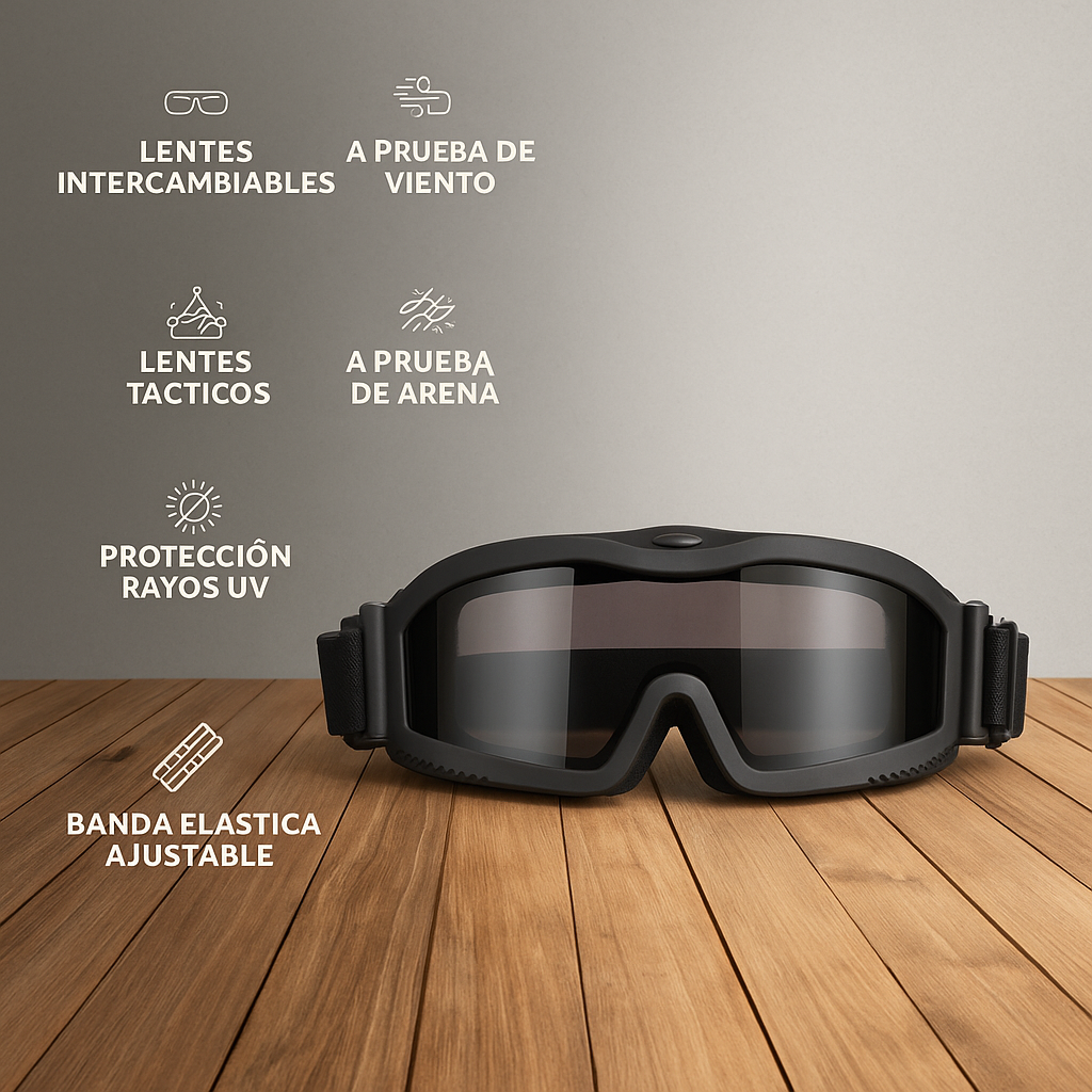 Combo Táctico Bravo 🧤🕶️ | Lentes Polarizados + Guantes Abrigadores